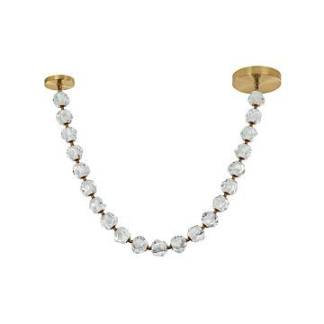 Jackie LED Pendant in Satin Brass by Craftmade