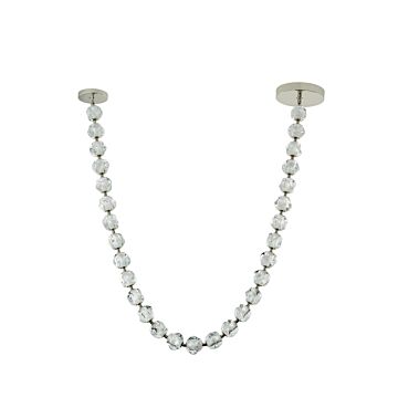 Jackie LED Pendant in Polished Nickel by Craftmade