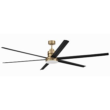 Mondo 80 80"Ceiling Fan in Satin Brass by Craftmade