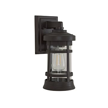 Resilience Lanterns One Light Outdoor Lantern in Bronze by Craftmade