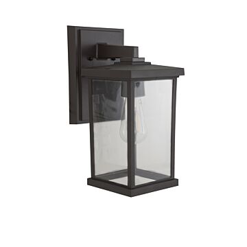 Resilience Lanterns One Light Outdoor Lantern in Bronze by Craftmade