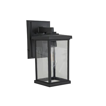 Resilience Lanterns One Light Outdoor Lantern in Textured Black by Craftmade