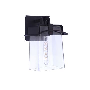 Smithy One Light Outdoor Lantern in Aged Bronze Brushed by Craftmade