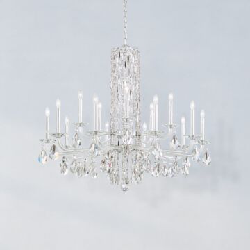 Siena 15 Light Chandelier in Heirloom Gold by Schonbek