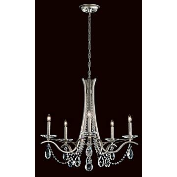 Vesca Five Light Chandelier in Etruscan Gold by Schonbek
