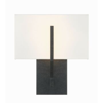 Carlyn Two Light Wall Sconce in Black by Crystorama