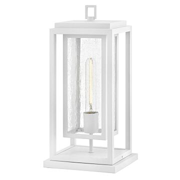 Republic 1-Light LED Pier Mount in Textured White