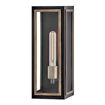 Shaw 1-Light LED Wall Mount in Black