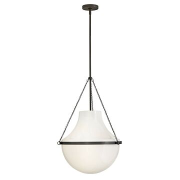 Collins 1-Light LED Pendant in Black Oxide