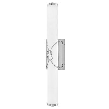 Kitts LED Bathroom Vanity Light in Chrome