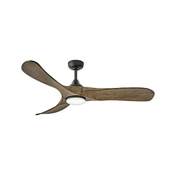 Swell Illuminated 56" LED Smart Fan in Matte Black