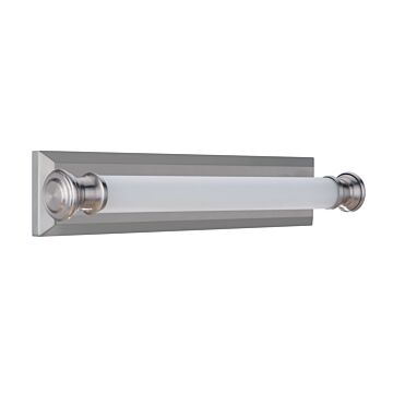 Langston LED Vanity in Brushed Polished Nickel by Craftmade