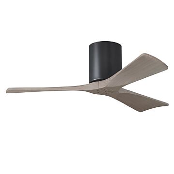 Irene-3H 42" Ceiling Fan in Matte Black by Matthews Fan Company