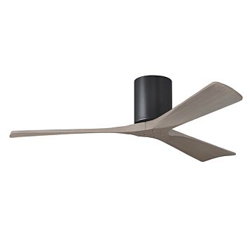Irene-3H 52" Ceiling Fan in Matte Black by Matthews Fan Company