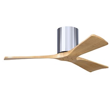 Irene-3H 42" Ceiling Fan in Polished Chrome by Matthews Fan Company