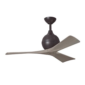 Irene-3 42" Ceiling Fan in Textured Bronze by Matthews Fan Company