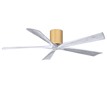 Irene-5H 60" Ceiling Fan in Light Maple by Matthews Fan Company
