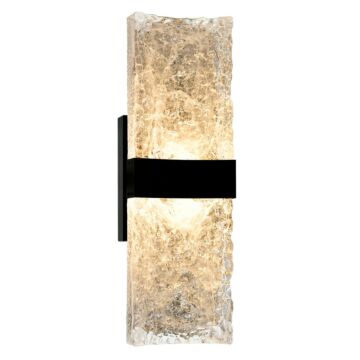 Lava LED Wall Sconce in Black by CWI Lighting