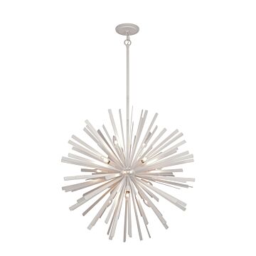 Confluence 16 Light Pendant in Piastra White by Metropolitan