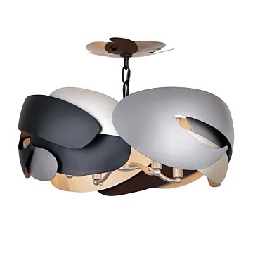 Four Light Semi Flush Mount by George Kovacs