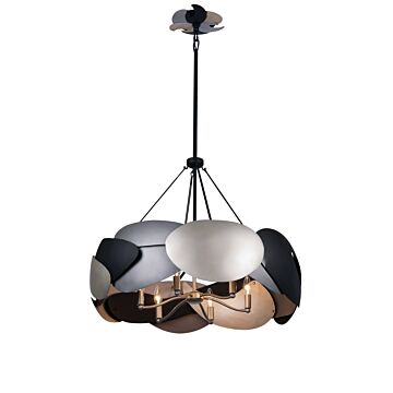 Six Light Pendant by George Kovacs