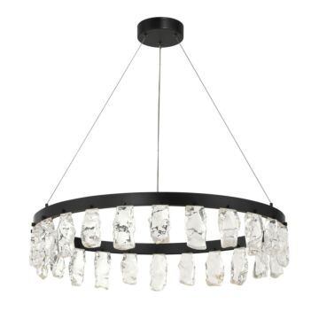 Artic Glacier LED Chandelier in Coal by George Kovacs