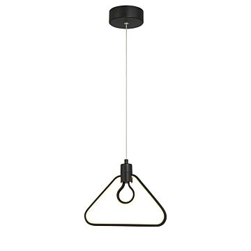 Edison'S Outline LED Pendant in Coal by George Kovacs