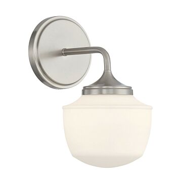 Cornwell One Light Bath Vanity in Brushed Nickel by MinkaLavery