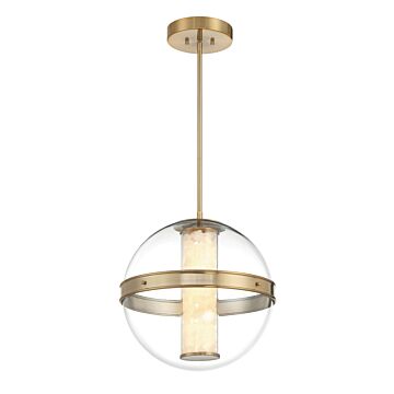 Divinely LED Pendant in Celeste Brass by MinkaLavery