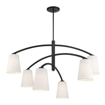 Headington Six Light Chandelier in Coal by MinkaLavery