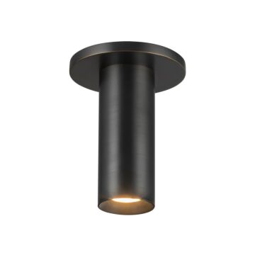 Mason LED SemiFlush Mount in Urban Bronze by Kuzco Lighting
