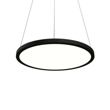 Naia LED Pendant in Charcoal
