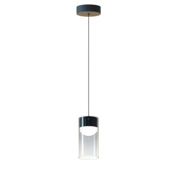 Highball LED Mini Pendant in Gunmetal by ET2