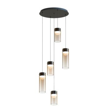 Highball LED Pendant in Gunmetal by ET2