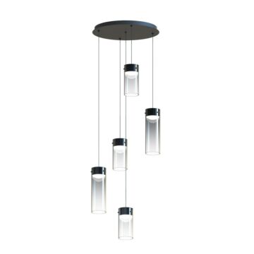 Highball LED Pendant in Gunmetal by ET2
