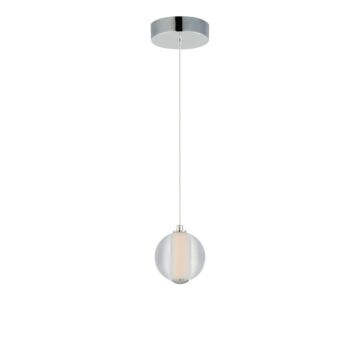 Rhythm LED Pendant in Polished Chrome by ET2