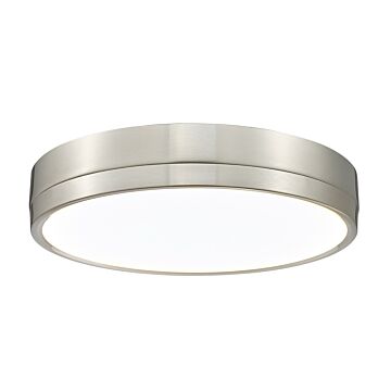 Algar LED Flush Mount in Brushed Nickel by Z-Lite