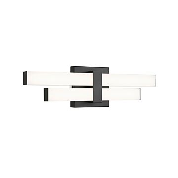 Zane LED Bathroom Vanity Light in Matte Black by Z-Lite