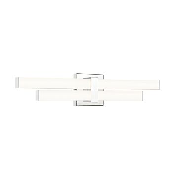 Zane LED Bathroom Vanity Light in Chrome by Z-Lite
