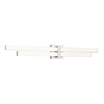 Zane LED Bathroom Vanity Light in Brushed Nickel by Z-Lite