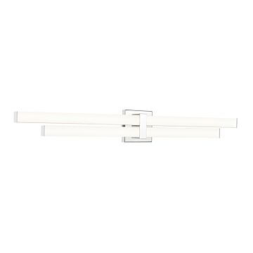 Zane LED Bathroom Vanity Light in Chrome by Z-Lite