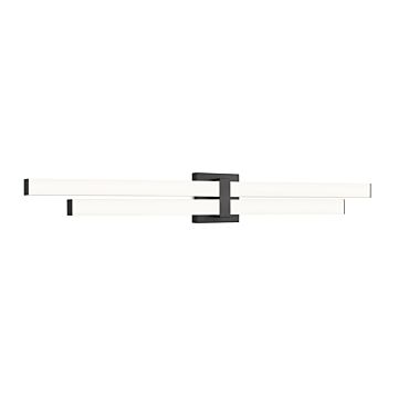 Zane LED Bathroom Vanity Light in Matte Black by Z-Lite