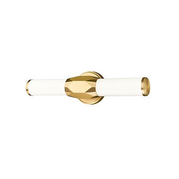 Cooper LED Bathroom Vanity Light in Modern Gold by Z-Lite