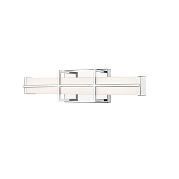 Harrison LED Bathroom Vanity Light in Chrome by Z-Lite