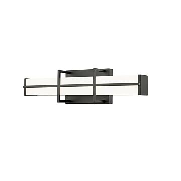 Harrison LED Bathroom Vanity Light in Matte Black by Z-Lite