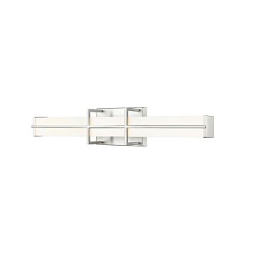 Harrison LED Bathroom Vanity Light in Brushed Nickel by Z-Lite
