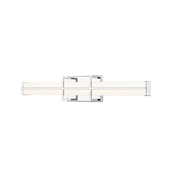 Harrison LED Bathroom Vanity Light in Chrome by Z-Lite