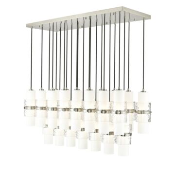 Cayden  Linear Chandelier in Brushed Nickel by Z-Lite