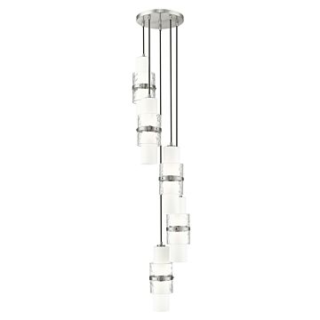 Cayden  Chandelier in Brushed Nickel by Z-Lite