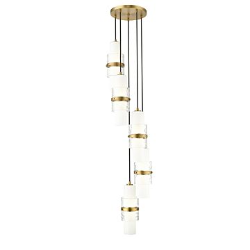 Cayden  Chandelier in Modern Gold by Z-Lite